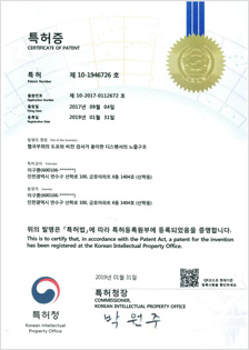 특허 제 10-1946726